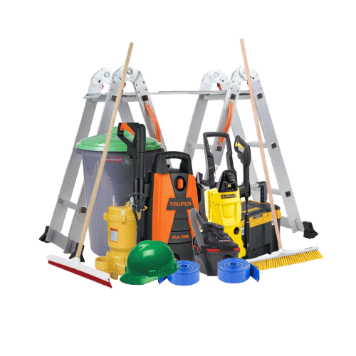 Equipos y herramientas para servicio profesional de limpieza de cisternas y tinacos
