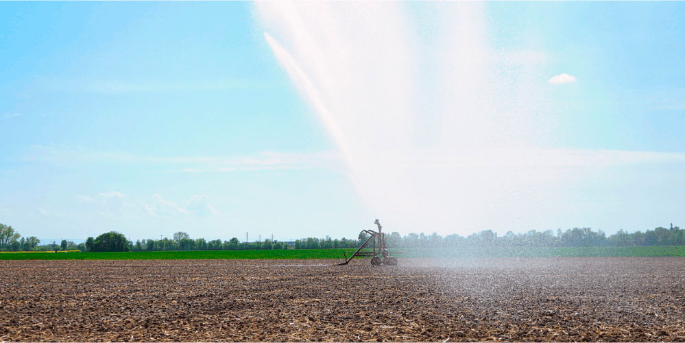 agua de riego agricola