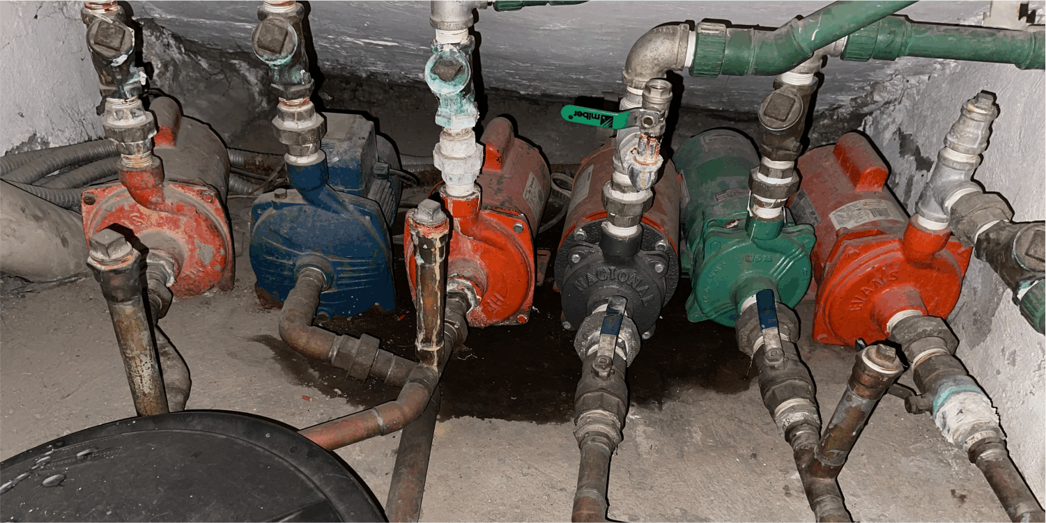 Bombas de agua en Iztacalco