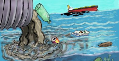 contaminación del mar