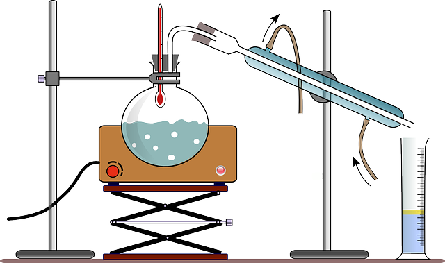 proceso para obtener agua biodestilada y destilada