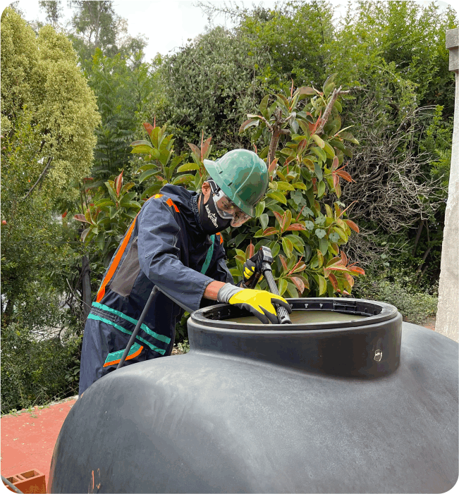 Lavado de cisternas y tinacos en Venustiano Carranza