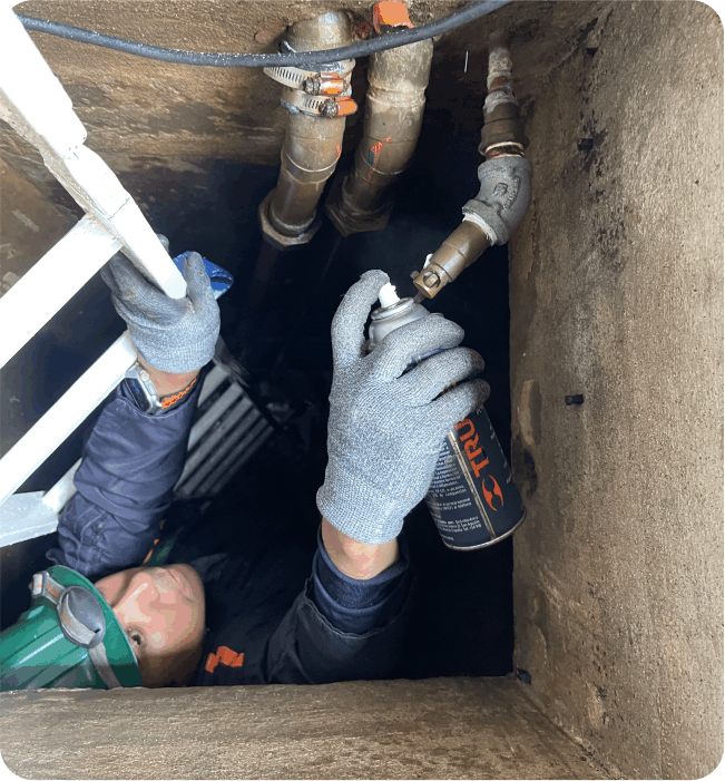 Lavado de cisternas en Tlahuác