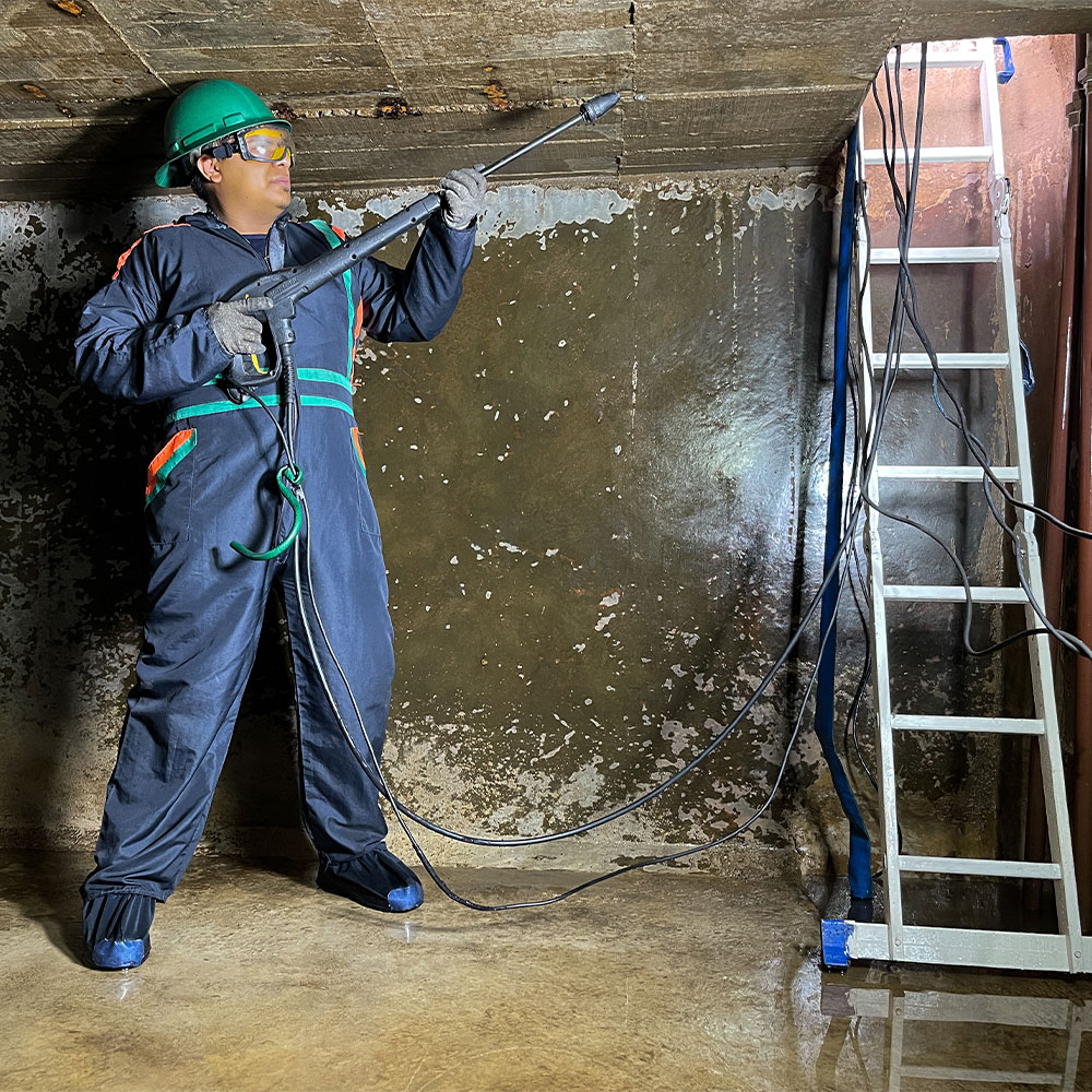 lavado de cisternas en Nezahualcóyotl