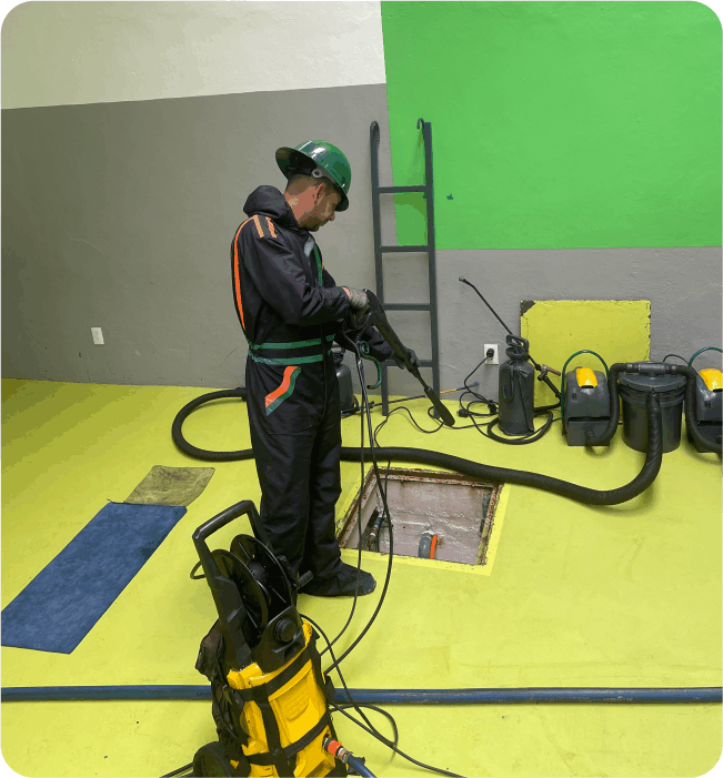 Lavado de cisternas en Tlalnepantla