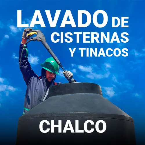 lavado de tinacos profesional en Chalco