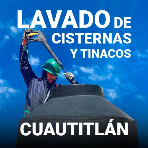 lavado de tinacos profesional en Cuautitlán