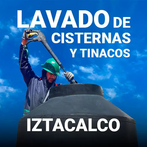 lavado de tinacos profesional en Iztacalco