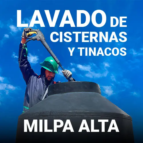 lavado de tinacos profesional en Milpa Alta