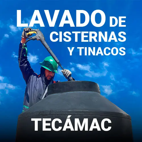 lavado de tinacos profesional en Tecámac