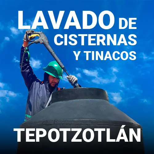 lavado de tinacos profesional en Tepotzotlán