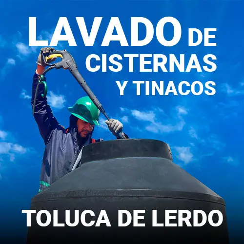 lavado de tinacos profesional en Toluca de Lerdo