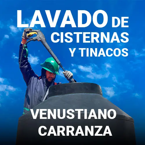 lavado de tinacos profesional en Venustiano Carranza