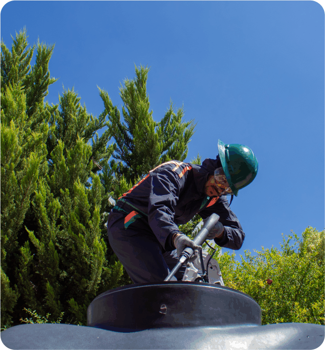 Limpieza de tinacos en Tlalnepantla