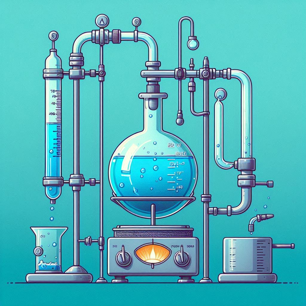 proceso del agua biodestilada