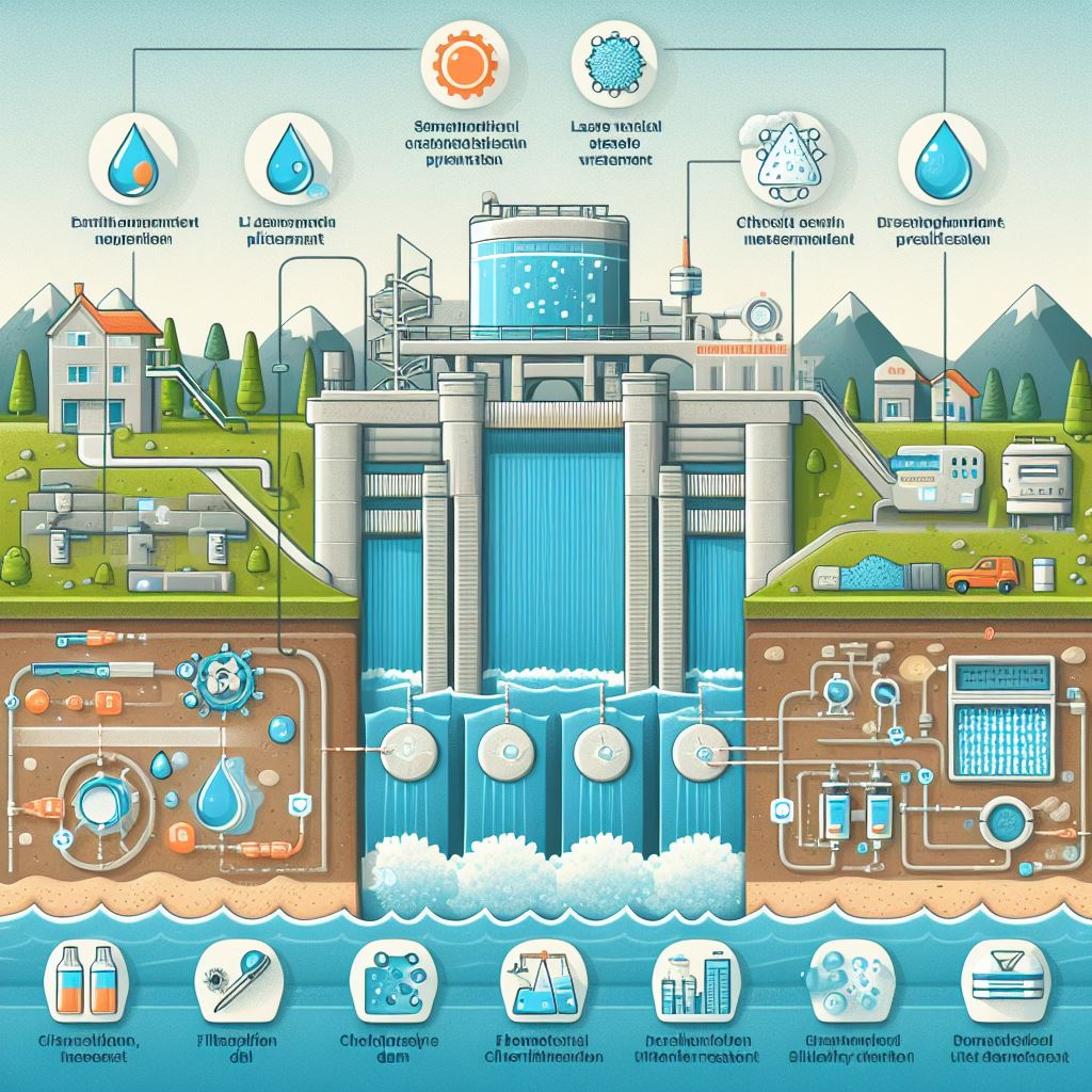 proceso del agua potable 