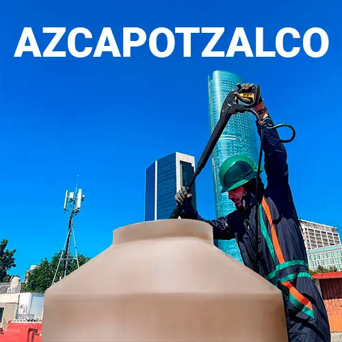 lavado de tinaco en Azcapotzalco