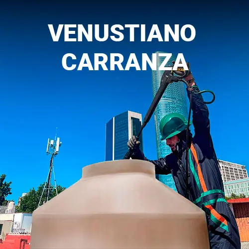 lavado de tinaco en Venustiano Carranza