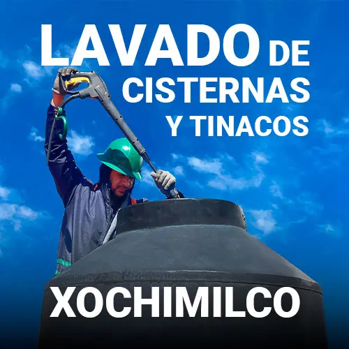 lavado de tinaco profesional en Xochimilco