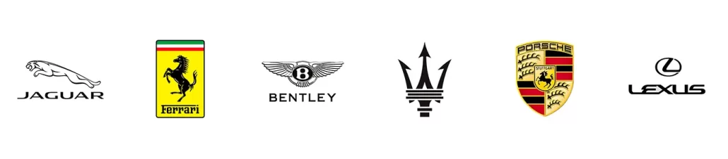 logos de marcas de autos de lujo