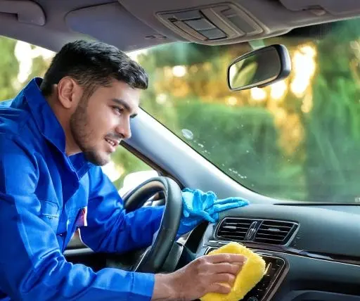 aplicación de protector para tablero de auto