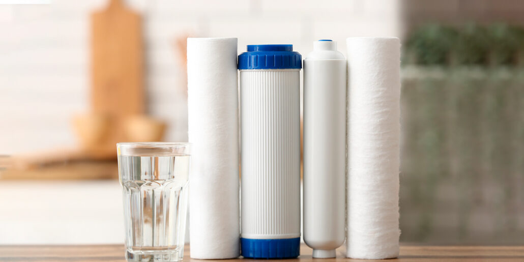 tipos de cartuchos para filtros de agua